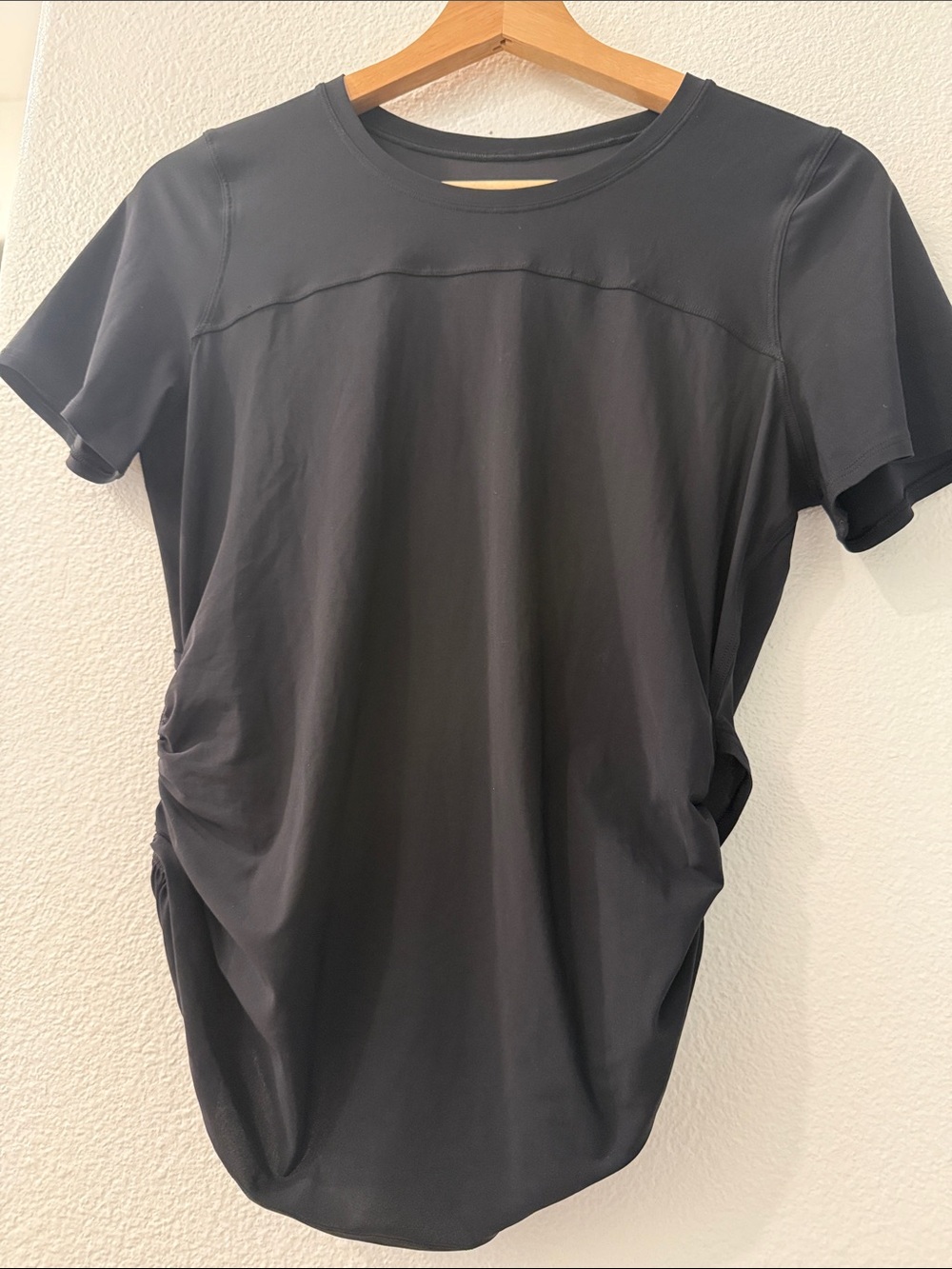 lululemon athletica Black Short Sleeve Athletic Tee